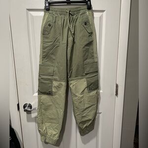 Olive Green Cargo Pants